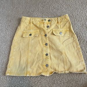 Cider denim skirt